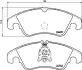 Гальмівні колодки дискові BREMBO P24161 (фото 2)