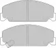 Колодка BREMBO P28018 (фото 1)