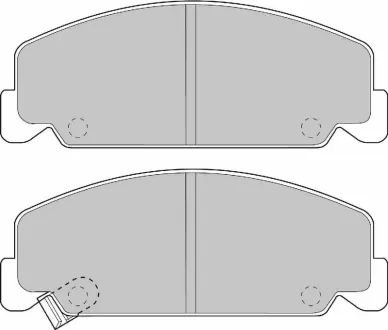 Колодка BREMBO P28018
