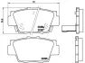 Колодка BREMBO P28040 (фото 2)
