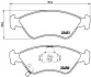 Колодка BREMBO P30007 (фото 2)