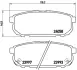 Гальмівні колодки дискові BREMBO P30023 (фото 2)