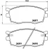 Комплект гальмівних колодок з 4 шт. дисків BREMBO P30026 (фото 1)