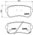 Колодка BREMBO P30046 (фото 2)