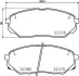 Гальмівні колодки дискові BREMBO P30086 (фото 1)