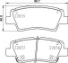 Гальмівні колодки дискові BREMBO P30103 (фото 1)