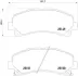 Колодка BREMBO P34007 (фото 1)