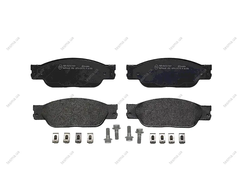Колодка BREMBO P36016 (фото 1)