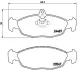 Колодка BREMBO P36017 (фото 2)