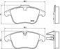 Гальмівні колодки дискові BREMBO P36022 (фото 1)