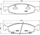 Гальмівні колодки дискові BREMBO P37005 (фото 2)