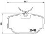 Гальмівні колодки дискові BREMBO P44009 (фото 2)