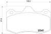 Колодка BREMBO P47001 (фото 1)