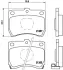 Колодка BREMBO P49013 (фото 1)