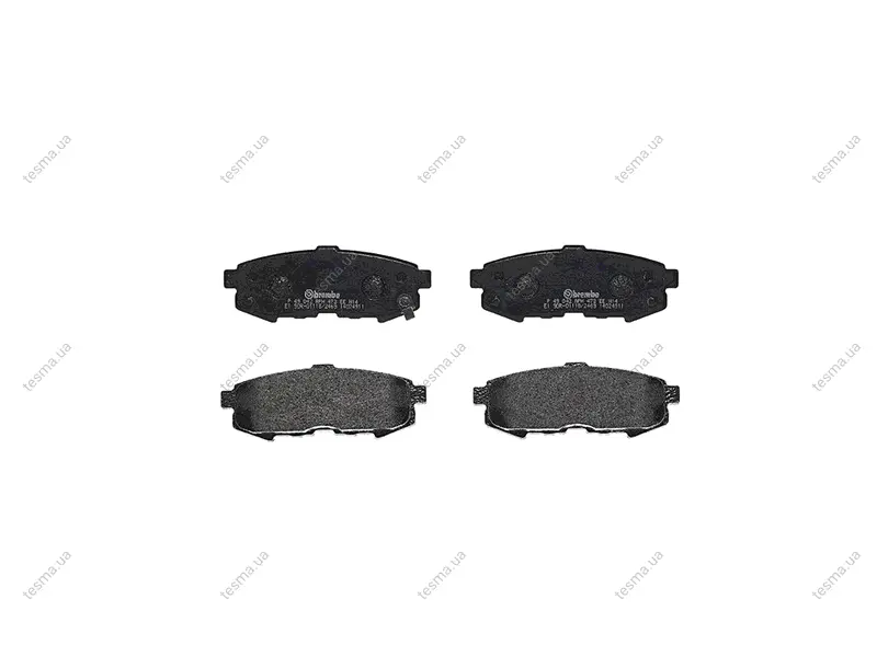 Колодка BREMBO P49042 (фото 1)