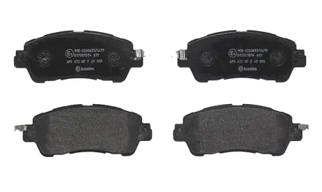 Гальмівні колодки дискові BREMBO P49055