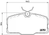 Колодка BREMBO P50006 (фото 1)