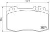 Гальмівні колодки дискові BREMBO P50041 (фото 2)