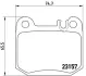 Гальмівні колодки дискові BREMBO P50043 (фото 2)