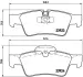 Колодка BREMBO P50076 (фото 1)