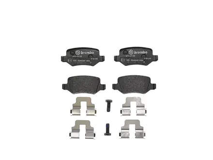 Гальмівні колодки дискові BREMBO P50090