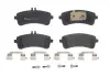 Колодки гальмівні дискові (комплект 4 шт) BREMBO P50132 (фото 1)