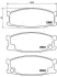 Колодка BREMBO P54024 (фото 2)
