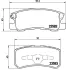 Гальмівні колодки дискові BREMBO P54031 (фото 2)