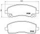 Колодка BREMBO P54042 (фото 1)