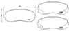 Колодка BREMBO P54043 (фото 1)