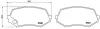 Колодка BREMBO P54044 (фото 2)