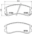 Колодка BREMBO P56018 (фото 2)