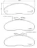 Колодка BREMBO P56019 (фото 2)