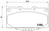 Гальмівні колодки дискові BREMBO P56034 (фото 2)
