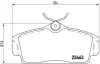 Гальмівні колодки дискові BREMBO P56036 (фото 2)