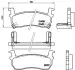 Колодка BREMBO P56057 (фото 1)