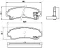 Колодка BREMBO P56063 (фото 2)