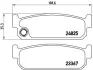 Колодка BREMBO P56067 (фото 1)
