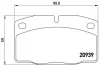 Гальмівні колодки дискові BREMBO P59005 (фото 2)
