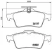 Гальмівні колодки, дискові BREMBO P59042 (фото 1)