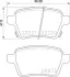 Гальмівні колодки дискові BREMBO P59086 (фото 1)