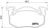 Гальмівні колодки дискові BREMBO P61032 (фото 1)