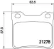 Колодка BREMBO P61058 (фото 2)