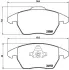 Гальмівні колодки дискові BREMBO P61076X (фото 2)