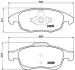 Гальмівні колодки дискові BREMBO P61083 (фото 2)