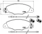 Колодка BREMBO P61102 (фото 2)