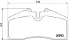Колодка BREMBO P65005 (фото 1)