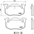 Колодка BREMBO P68018 (фото 1)