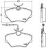 Колодка BREMBO P68022 (фото 2)