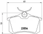 Гальмівні колодки дискові BREMBO P68024 (фото 2)